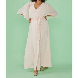 Wrapped Maxi Dress By ModCloth Women Size Large